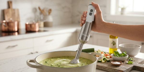 Vitamix 5-Speed immersion blender in kitchen
